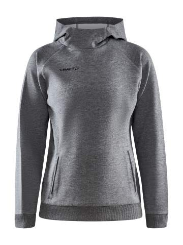 CORE Soul Hood – Sweatshirt (Damen), Dunkelgrau Melange - Craft