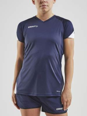 PRO Control Impact Ss – T-Shirt (Damen), Marineblau/Weiß - Craft (2)