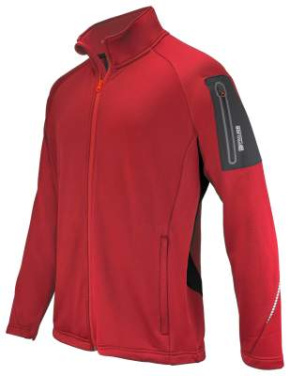 3319 MICROFLEECE – Jacke, Rot – ProJob (4)