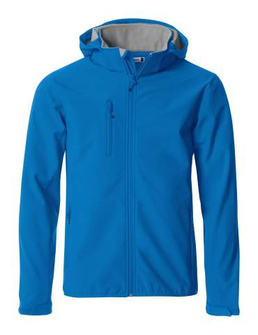 Basic Softshell – Kapuzenpullover, königsblau – Clique (1)