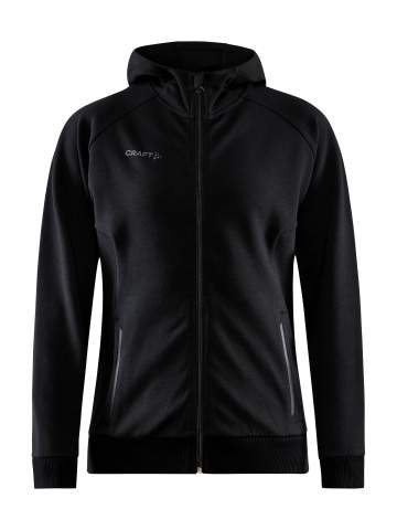 CORE Soul Hood – Jacke mit durchgehendem Reißverschluss (Damen), Schwarz - Craft