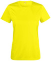 Basic Active-T – T-Shirt (Damen), Sichtbarkeitsgelb