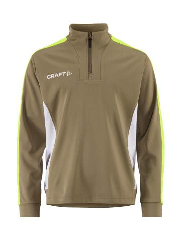 Evolve 2.0 Contrast Half Zip – Pullover (Kinder), Rohgelb/Kontrastgelb - Craft (1)