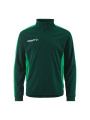 Evolve 2.0 Contrast Half Zip – Pullover (Kinder), Wald/Team Grün