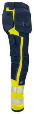 6540 – Hose, EN ISO 20471 CLASS 1, Gelb/Marineblau - ProJob (2)