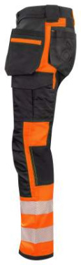 6540 – Hose, EN ISO 20471 CLASS 1, Orange/Schwarz - ProJob (4)