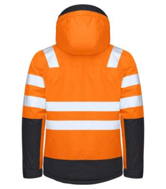 6425 FUNCTIONAL, PADDED EN ISO 20471 CLASS 3 – Jacke, Orange/Schwarz - ProJob (2)