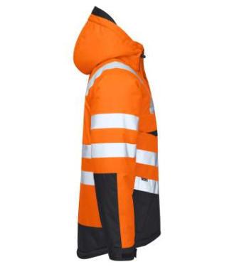 6425 FUNCTIONAL, PADDED EN ISO 20471 CLASS 3 – Jacke, Orange/Schwarz - ProJob (3)