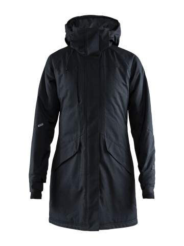 Gepolsterte Bergparkas W, Schwarzmeliert/Schwarz - Craft (1)