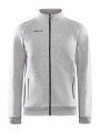 CORE Soul – Jacke mit durchgehendem Reißverschluss (Herren), Graumeliert