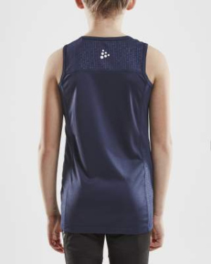 Rush – Tanktop (Kinder), Marine - Craft (3)