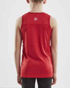Rush – Tanktop (Kinder), Leuchtend Rot - Craft (3)