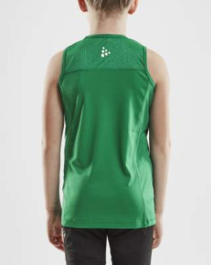 Rush – Tanktop (Kinder), Team Grün - Craft (3)