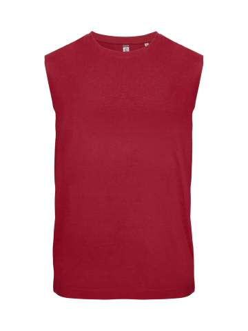Sleeveless – T-Shirt, Rot - Clique (1)