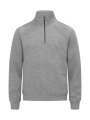 Miami Half Zip – Sweatshirt, Graumeliert