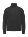 Miami Half Zip – Sweatshirt, Schwarz