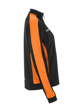 Evolve 2.0 Contrast Half Zip – Pullover (Damen), Schwarz/Orange - Craft (4)