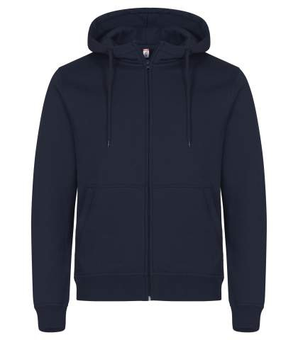 Miami Hoody – Jacke mit durchgehendem Reißverschluss, Marine – Clique (1)