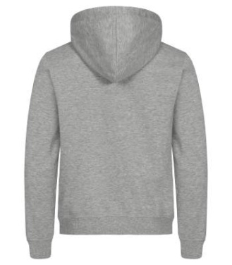 Miami Hoody – Jacke mit durchgehendem Reißverschluss, Graumeliert – Clique (4)
