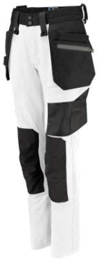 5564 – Stretchhose (Damen), Weiß - ProJob (4)
