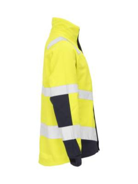 6426 – Warnschutzjacke, Gelb/Marineblau - ProJob (4)