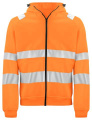 6132 KAPUZENJACKE EN ISO 20471 KLASSE 3/2, Orange/Schwarz