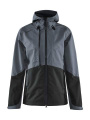 Block shell jkt – Hardshelljacke (Damen), Asphalt/Schwarz