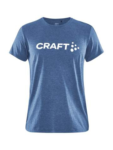 Community Logo SS – T-Shirt (Damen), Club Cobolt-Melange - Craft