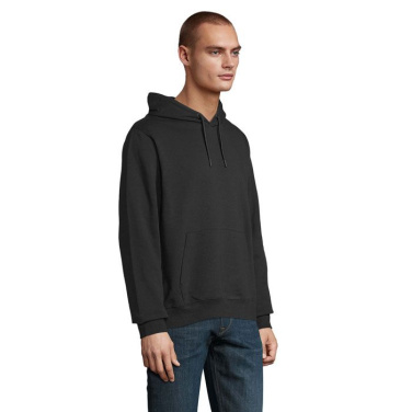 NICHOLAS MEN HOODED SWEAT, Tiefschwarz, 4XL, Produktbild (2)