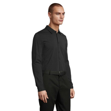 BALTHAZAR MEN SHIRT, Tiefschwarz, 4XL, Produktbild (2)