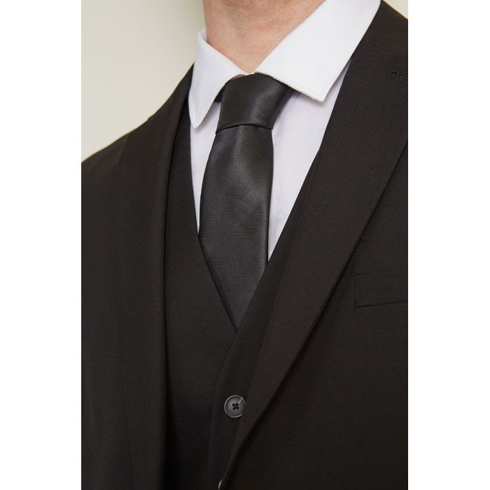 TOMMY CLUB TIE, Tiefschwarz, M, Produktbild (1)