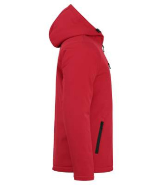 Padded Softshell – Kapuzenpullover, Rot – Clique (4)