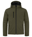Padded Softshell – Kapuzenpullover, Nebelgrün