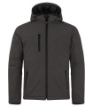Padded Softshell – Kapuzenpullover, Dunkelgrau