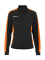 Evolve 2.0 Contrast – Jacke mit durchgehendem Reißverschluss (Damen), Schwarz/Orange