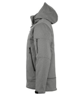 Grayland – Softshelljacke, Anthrazit-Melange - Clique (3)