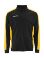 Evolve 2.0 Contrast Half Zip – Pullover (Herren), Schwarz/Schwedengelb