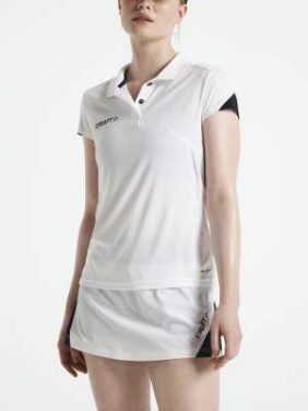PRO Control Impact – Poloshirt (Damen), Weiß/Schwarz - Craft (2)