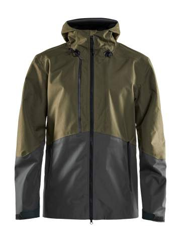 Block shell jkt – Hardshelljacke (Herren), Holz/Asphalt - Craft (1)