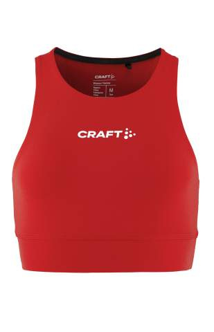 Rush 2.0 Crop Top – Sport-BH (Damen), Leuchtend Rot - Craft (1)