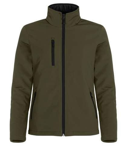 Padded – Softshelljacke (Damen), Nebelgrün - Clique (1)