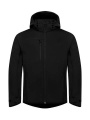 Klassische Softshell 2 in 1, Schwarz
