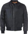 Bomber – Jacke, Schwarz