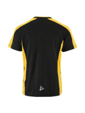 Evolve 2.0 Contrast – Trikot (Kinder), Schwarz/Schwedengelb - Craft (2)