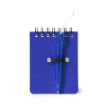 Mini-Notebook Duxo, Blau