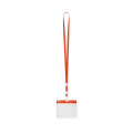 Ausweis-Lanyard Maes, Rot