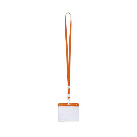 Ausweis-Lanyard Maes, Orange – Makito