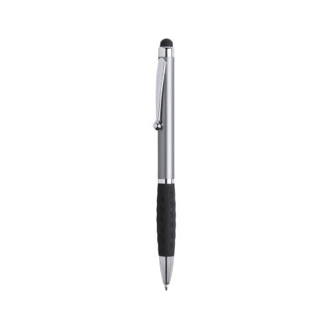 Kugelschreiber mit Touchpen Sagur, Silber - Makito