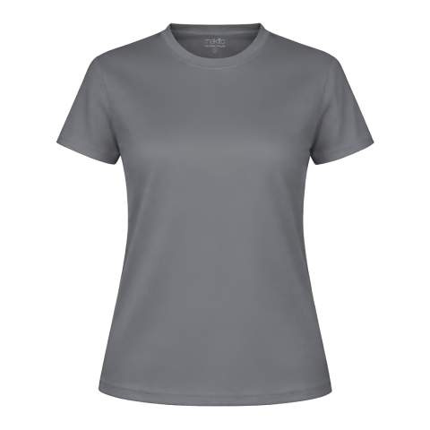 Damen-T-Shirt Tecnic Plus, Grau – Makito