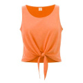Damen-T-Shirt Slem, Fluororange